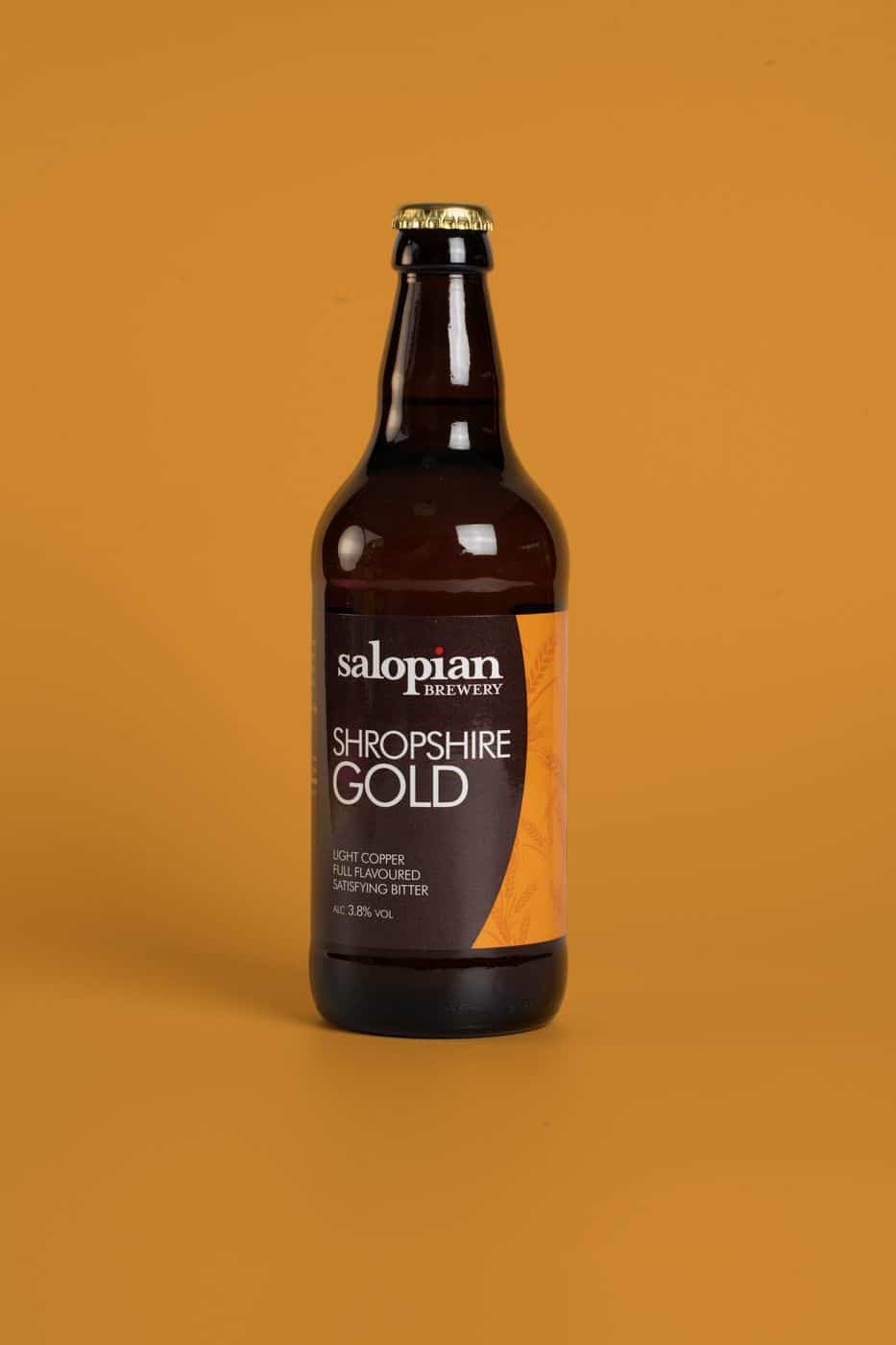 Matched Colour Shropshire Gold Bottle